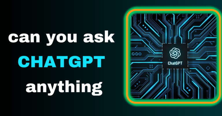 can you ask chatgpt anything