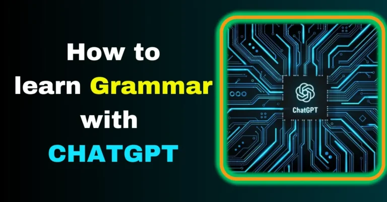 How to learn Grammar with Chatgpt